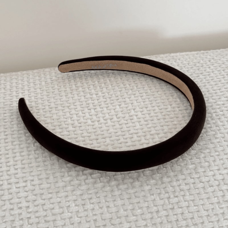 Velvet Comfort Thin Headband For Women 7