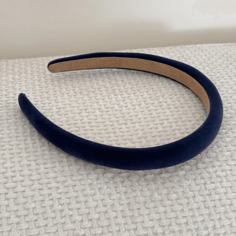 Velvet Comfort Thin Headband For Women 8