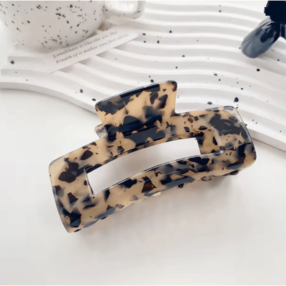 Vintage Tortoiseshell Hair Claw Clip For Women 4