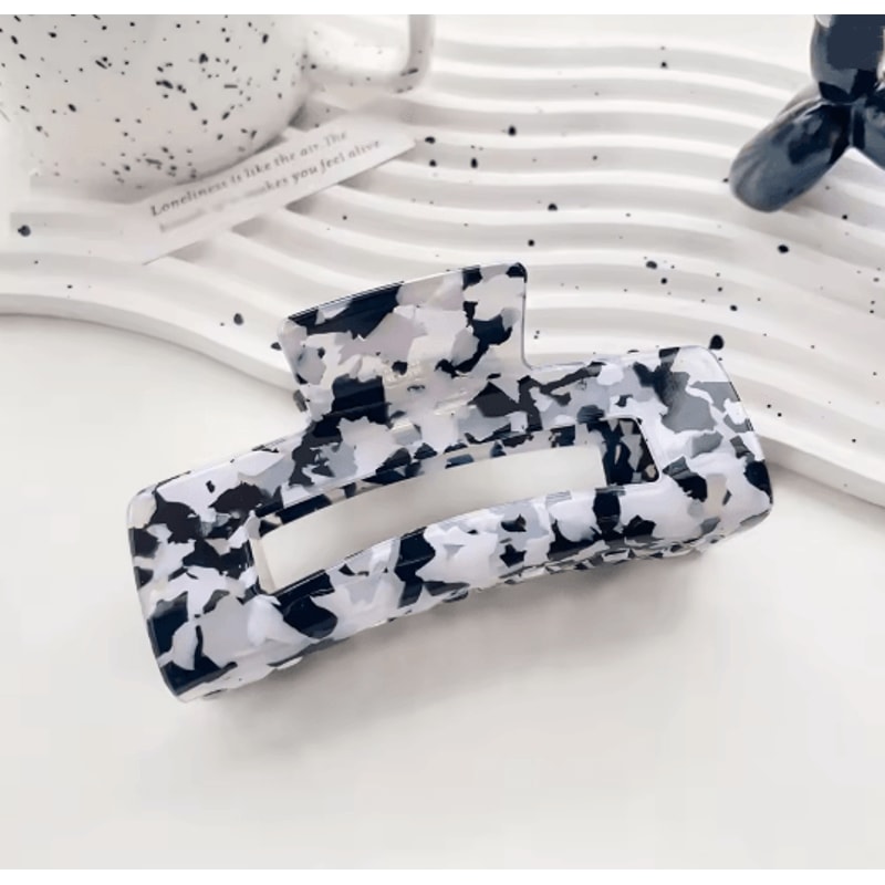 Vintage Tortoiseshell Hair Claw Clip For Women 5