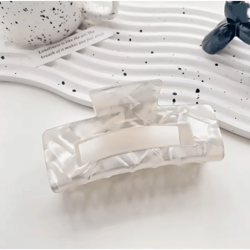 Vintage Tortoiseshell Hair Claw Clip For Women 6