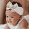 Soft Pearl Knot Baby Headband 3