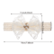 Lace Pearl Baby Headband 1