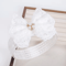 Lace Pearl Baby Headband 6