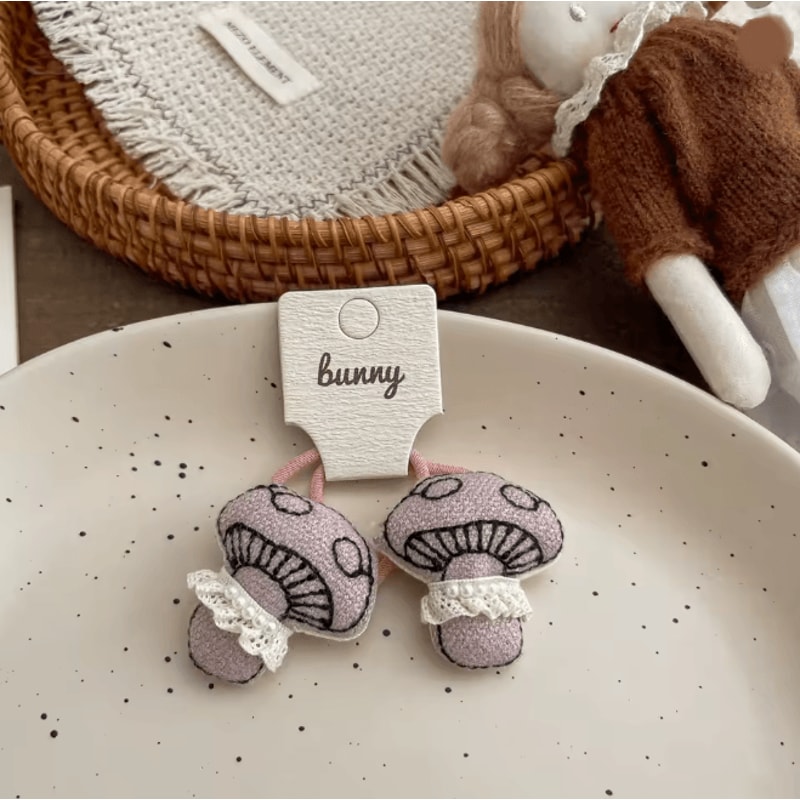 Cartoon Animal Elastic Hair Bands For Kids 10