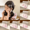 Frosted Star Mini Hair Clips Set 1