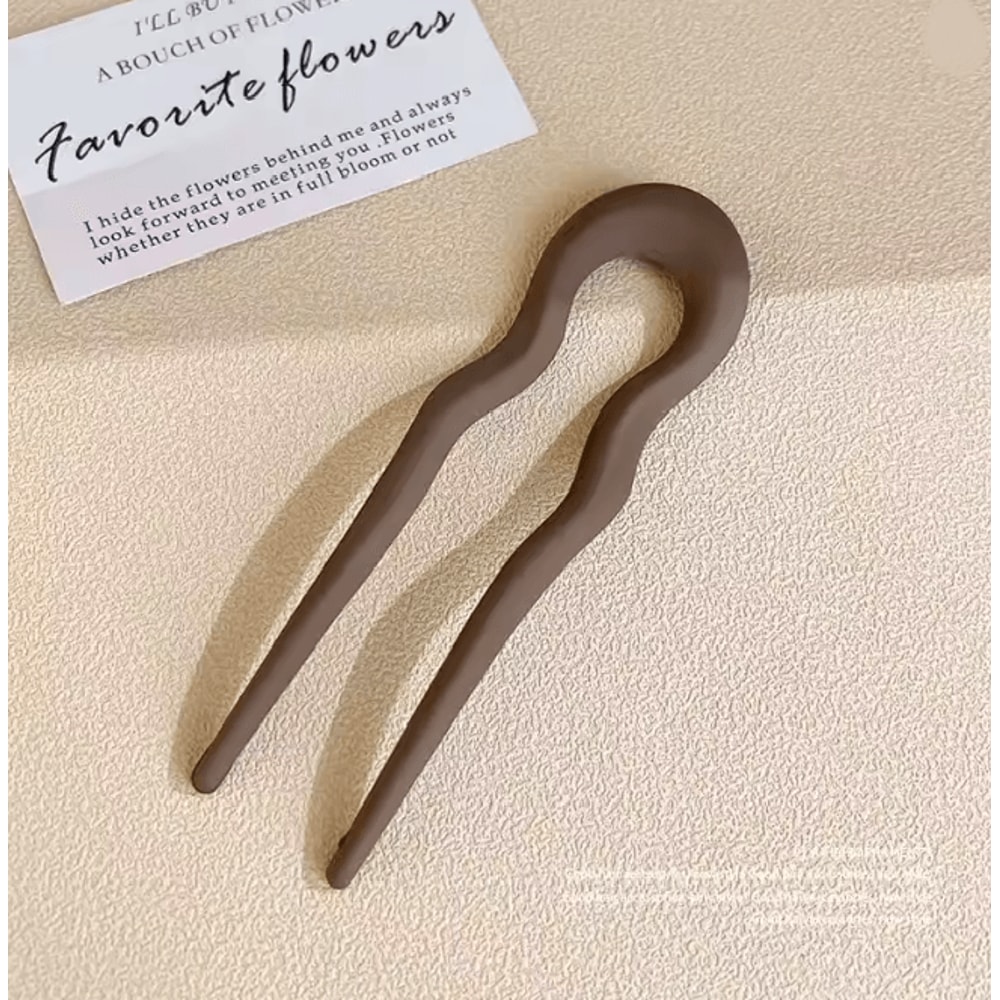 Matte Wave U Shaped Hairpin 5