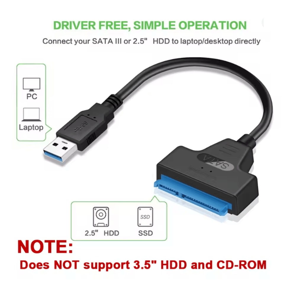 SwiftLink Sata To Usb Adapter Cable 2
