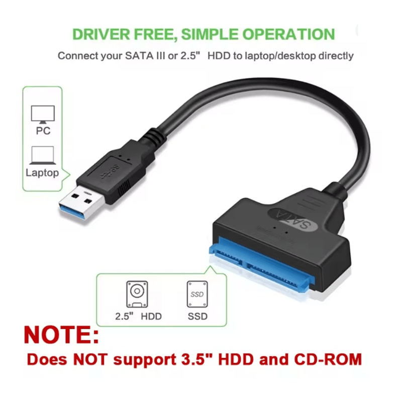 SwiftLink Sata To Usb Adapter Cable 2