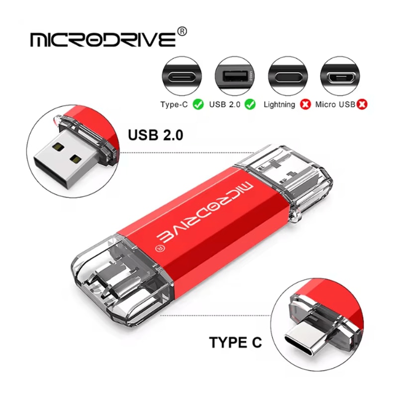 DualConnect Type C Flash Drive 1