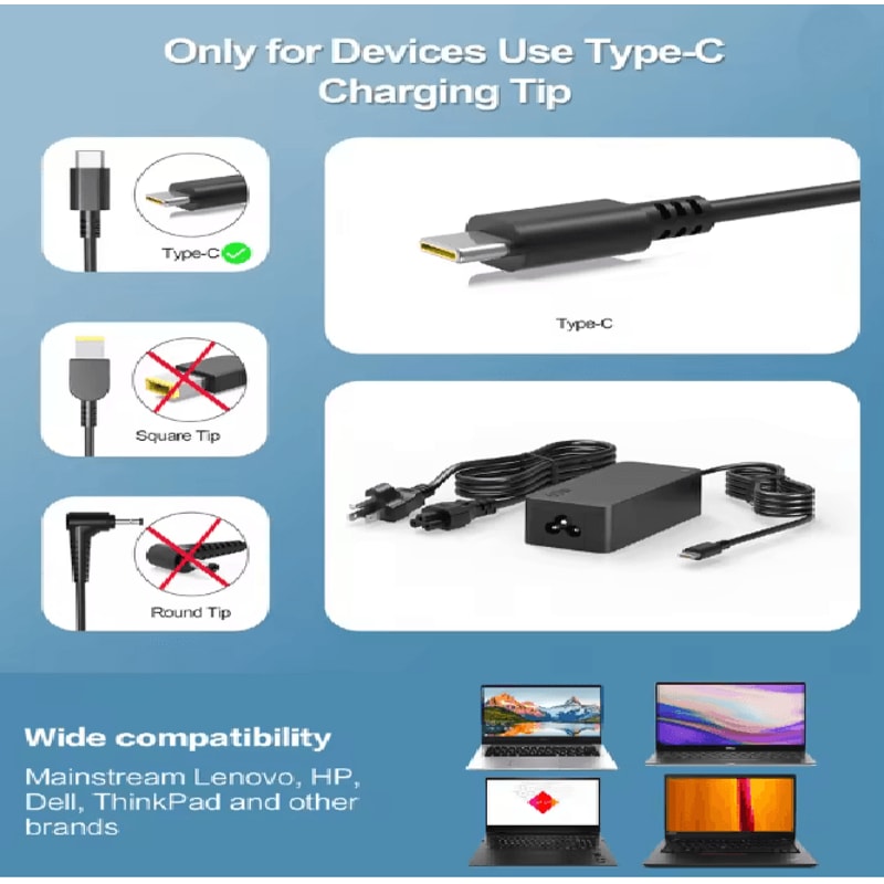 PowerMax 65W Usb C Laptop Charger 2