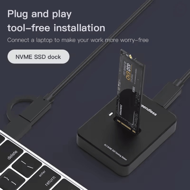 SpeedDock M2 Ssd Enclosure 2