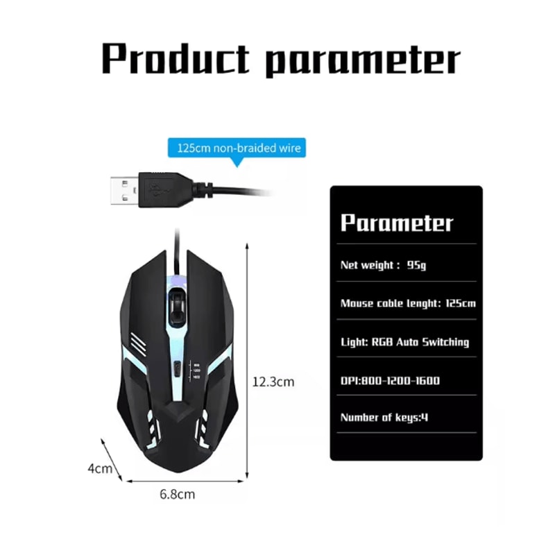 NovaGrip Ergonomic Gaming Mouse 3