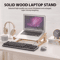 WoodRise Vertical Laptop Stand 1