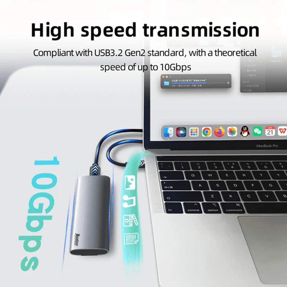 CoolFlow M2 Nvme Ssd Enclosure 2