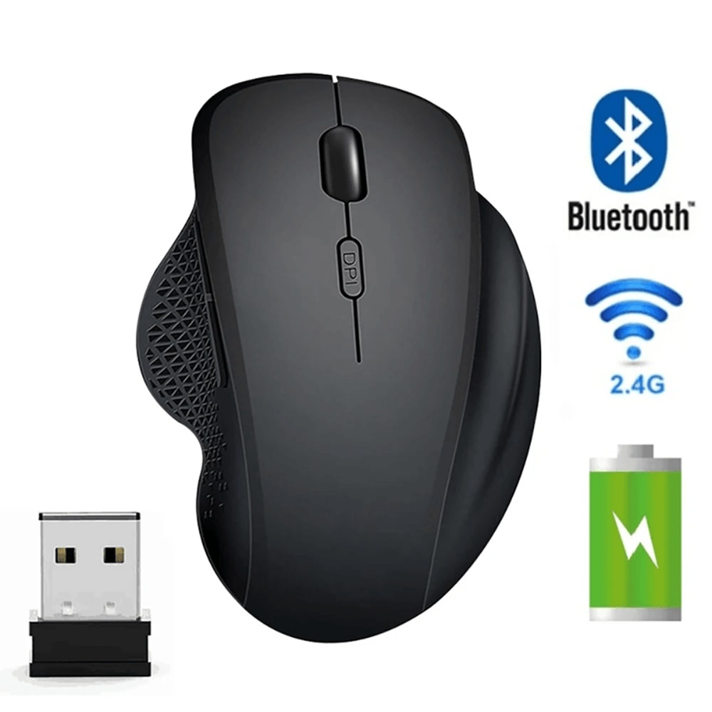 GlideEase Wireless Ergonomic Mouse 0