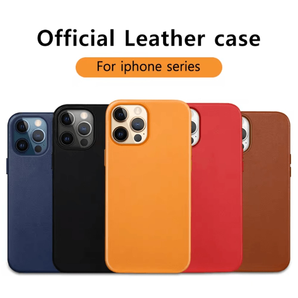 Luxury Leather Protective Case For IPhone 13 Series 1