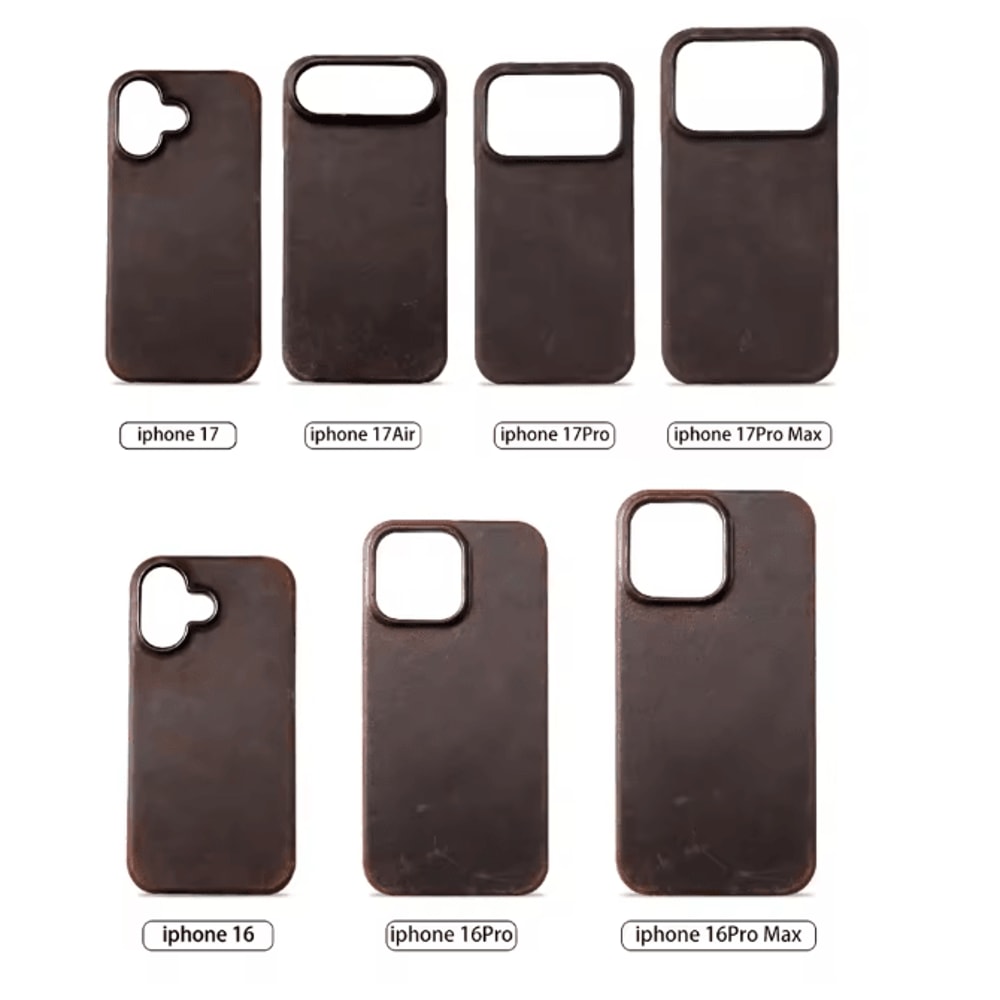 Genuine Leather Magnetic Case For IPhone 17 And 16 Series 1