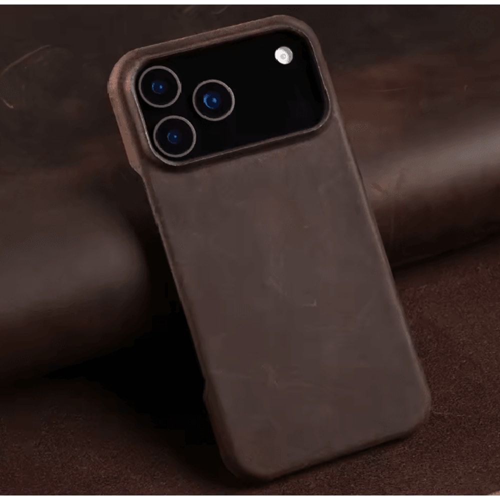Genuine Leather Magnetic Case For IPhone 17 And 16 Series 0