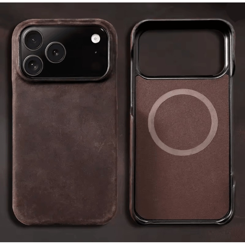 Genuine Leather Magnetic Case For IPhone 17 And 16 Series 4
