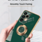 Plated Ring Holder Phone Case For Samsung Galaxy Secure Grip Kickstand Cover 2