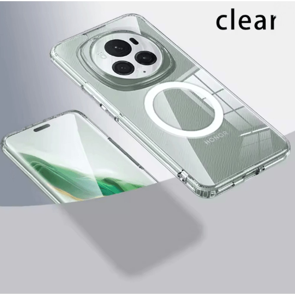 Rugged Magnetic Shockproof Case For Honor Magic 6 Pro Wireless Charging Armor Cover 6