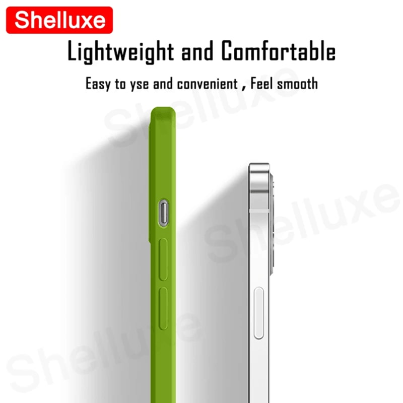 Silky Liquid Silicone Square Case For IPhone 17 Pro Max Soft Touch Protective Cover 2