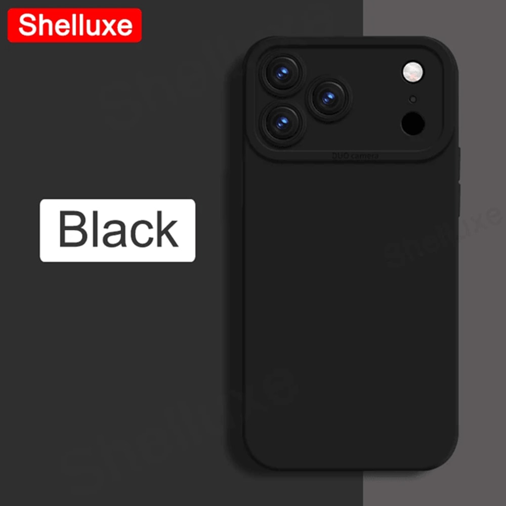 Silky Liquid Silicone Square Case For IPhone 17 Pro Max Soft Touch Protective Cover 4
