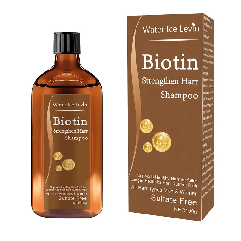 Biotin Hair Growth Shampoo For Thicker Stronger Looking Hair Anti Hair Loss Care 4