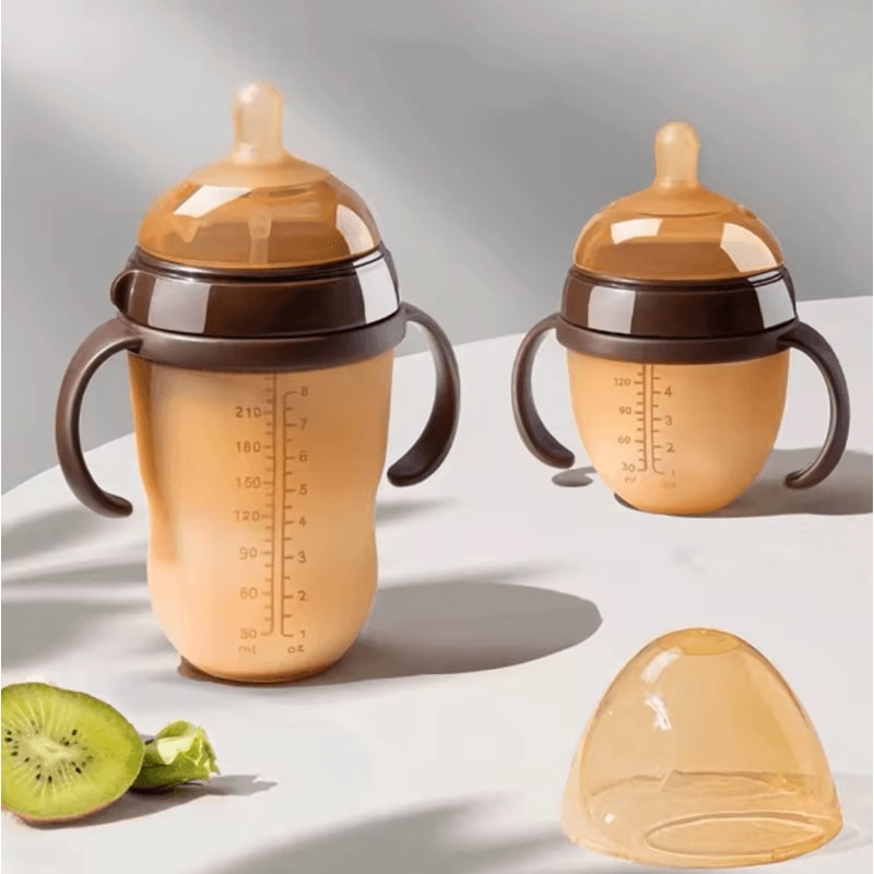 GentleFlow Silicone Baby Bottle Breastlike Comfort For Babies And Toddlers 0