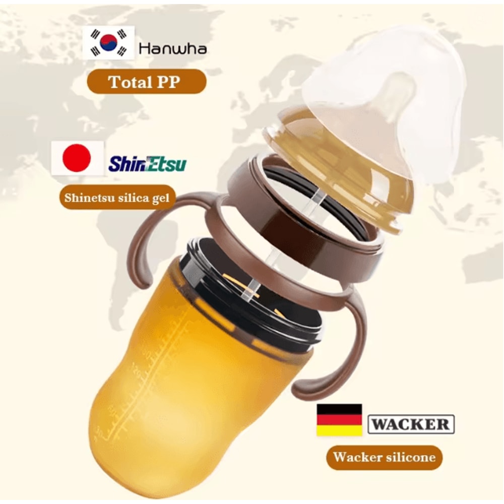 GentleFlow Silicone Baby Bottle Breastlike Comfort For Babies And Toddlers 3