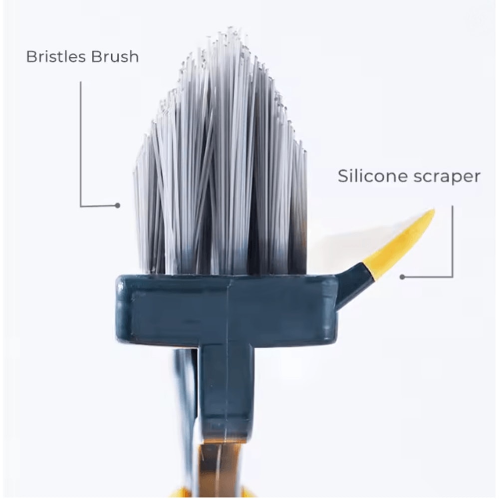 CleanReach Long Handle Floor Cleaning Brush For Bathroom Tile And Walls 2