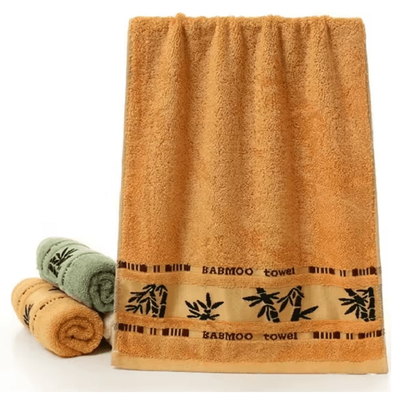 BambooSoft Luxury Bath Towel Set Thick Absorbent Bamboo Fiber Towels 6