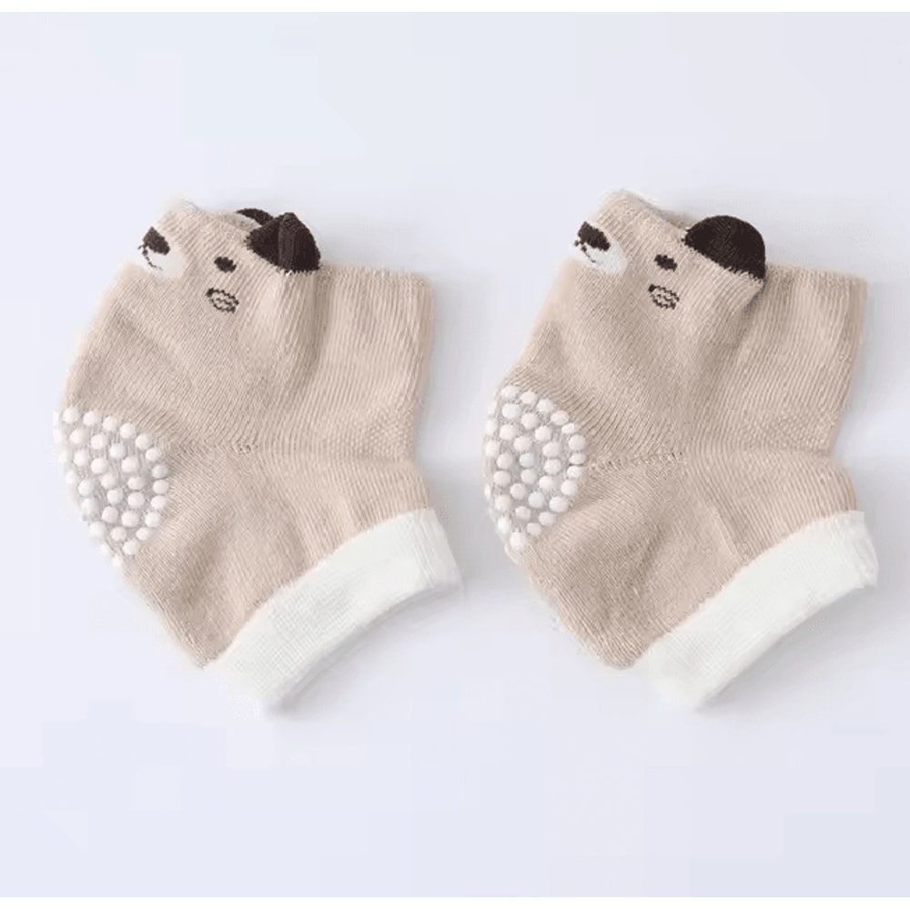 CrawlSafe Baby Knee Pads Anti Slip Cotton Protector For Crawling Babies 4