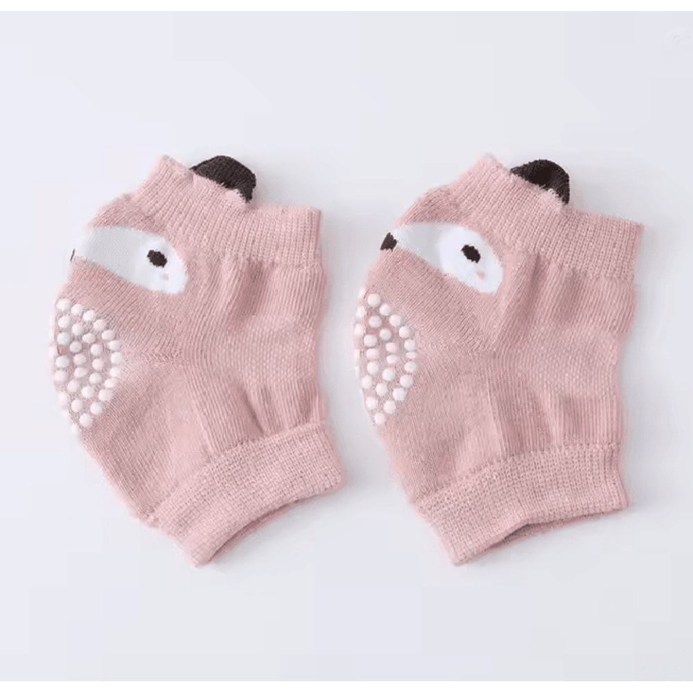 CrawlSafe Baby Knee Pads Anti Slip Cotton Protector For Crawling Babies 7