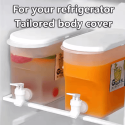 pourease 3.5l beverage dispenser with faucet cold drink storage container