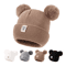 SnugPom Baby Knit Beanie Warm Winter Hat For Boys And Girls 0