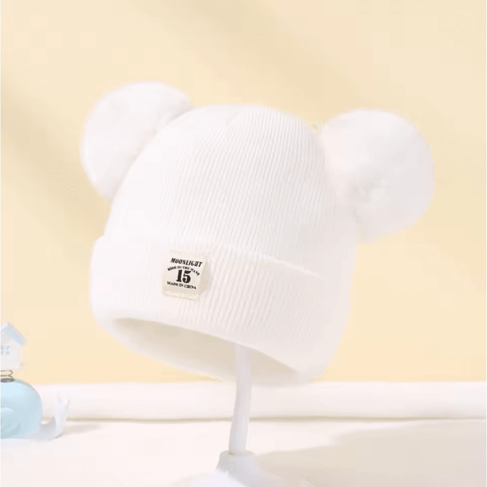 SnugPom Baby Knit Beanie Warm Winter Hat For Boys And Girls 7
