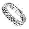 SteelWave Braided Magnetic Bracelet Stainless Steel Fish Scale Design 0