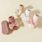 SweetSteps Toddler Ankle Socks With Bows Soft Cotton Anti Slip Set 2
