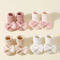 SweetSteps Toddler Ankle Socks With Bows Soft Cotton Anti Slip Set 5