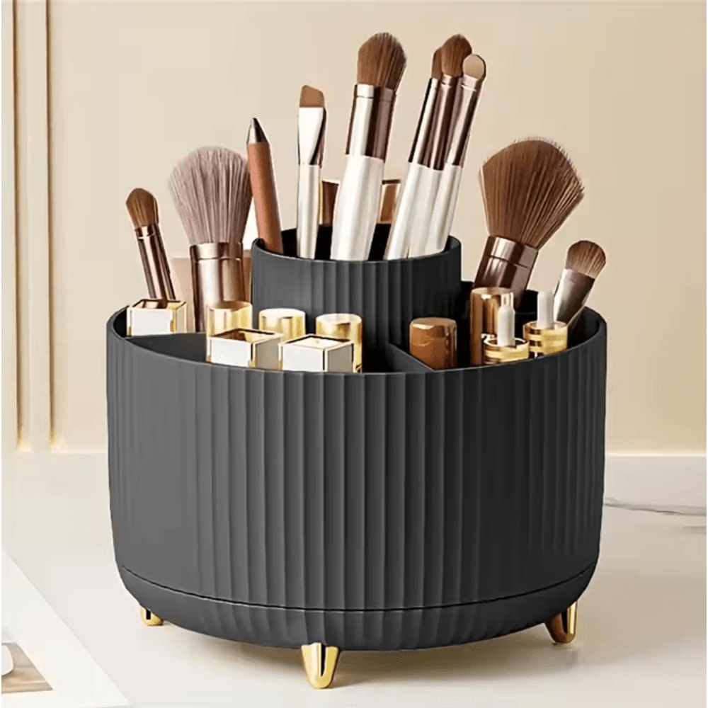 SpinGlow 360 Rotating Makeup Organizer Cosmetic Storage Holder 5