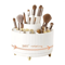 SpinGlow 360 Rotating Makeup Organizer Cosmetic Storage Holder 6