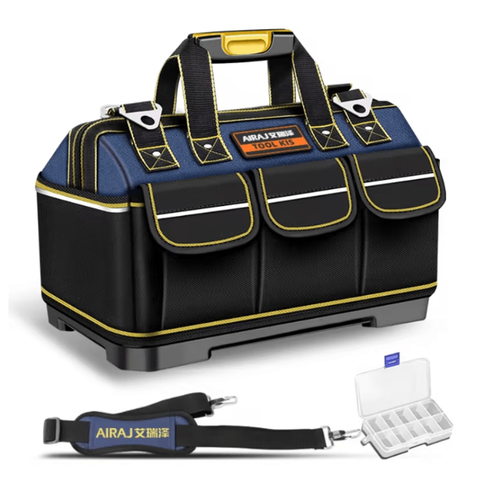AIRAJ ProGuard Heavy Duty Tool Bag Waterproof Electrician Storage Organizer 0