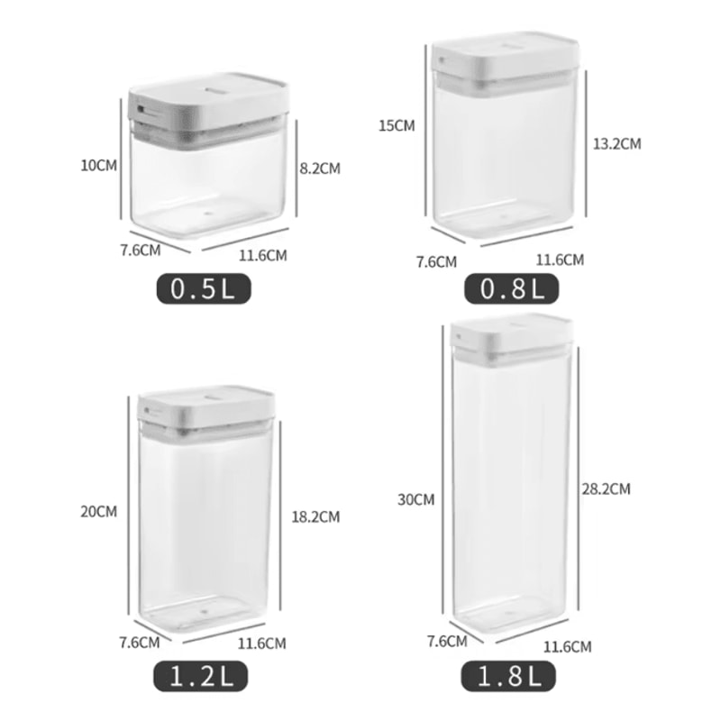 FreshSeal Pasta Storage Container Airtight Spaghetti Food Box 3