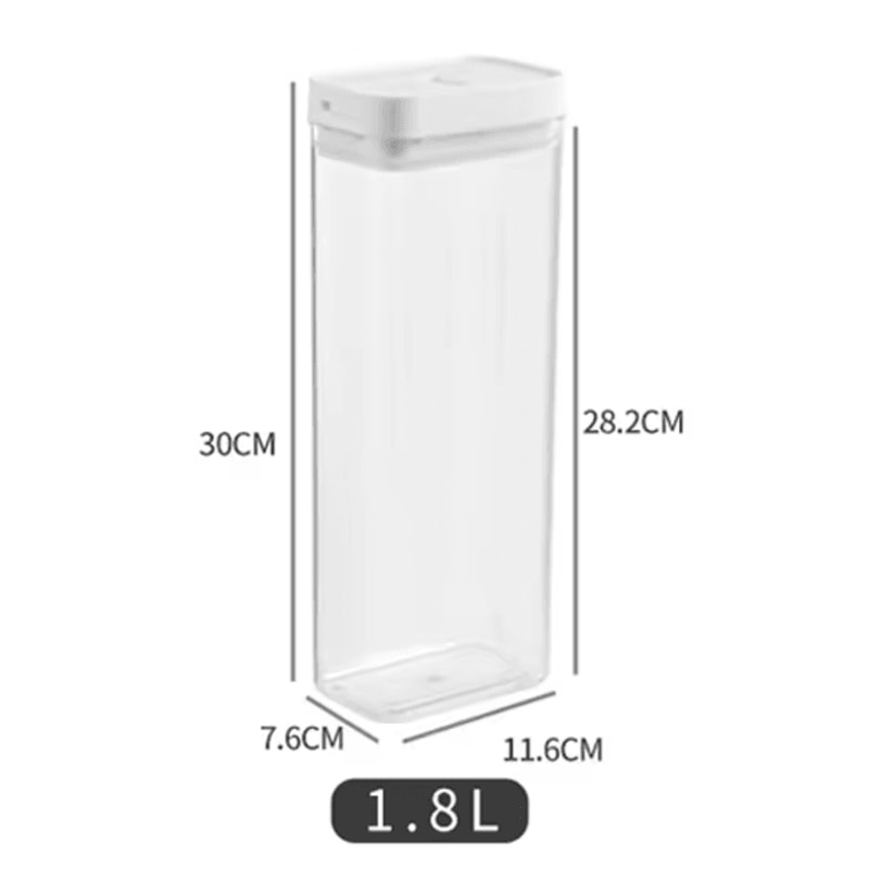 FreshSeal Pasta Storage Container Airtight Spaghetti Food Box 7