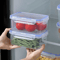 FreshLock Rectangular Food Storage Box Airtight Lunch Container With Lid 2