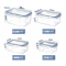 FreshLock Rectangular Food Storage Box Airtight Lunch Container With Lid 4