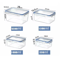 FreshLock Rectangular Food Storage Box Airtight Lunch Container With Lid 4