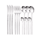 ElegancePro Stainless Steel Cutlery Set 12 Piece Steak Knife Fork And Spoon Set 4